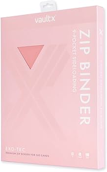 Amazon.com: Vault X 9 Pocket Trading Card Zip Binder, 360 Cards