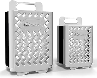 Laundry Basket Collapsible Laundry Hamper 2 Packs Clothes Hamper Portable Dirty Clothes Basket Smart Saving Space Hampers for Laundry Dorm Room Ventilated Design (White)