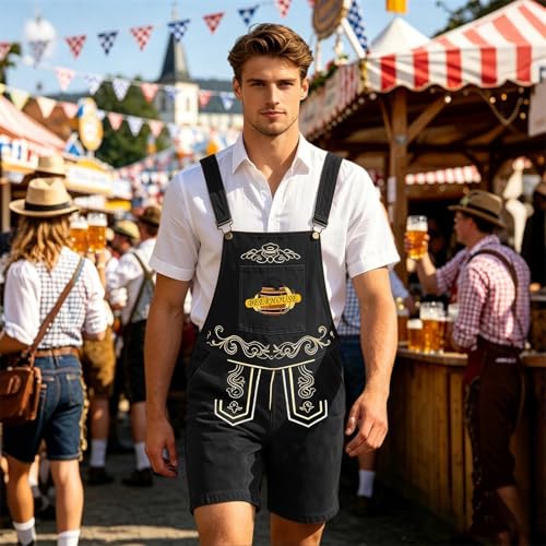 Short Bavarois en Cuir Ajustable pour Finir les Soucis de Taille - 2