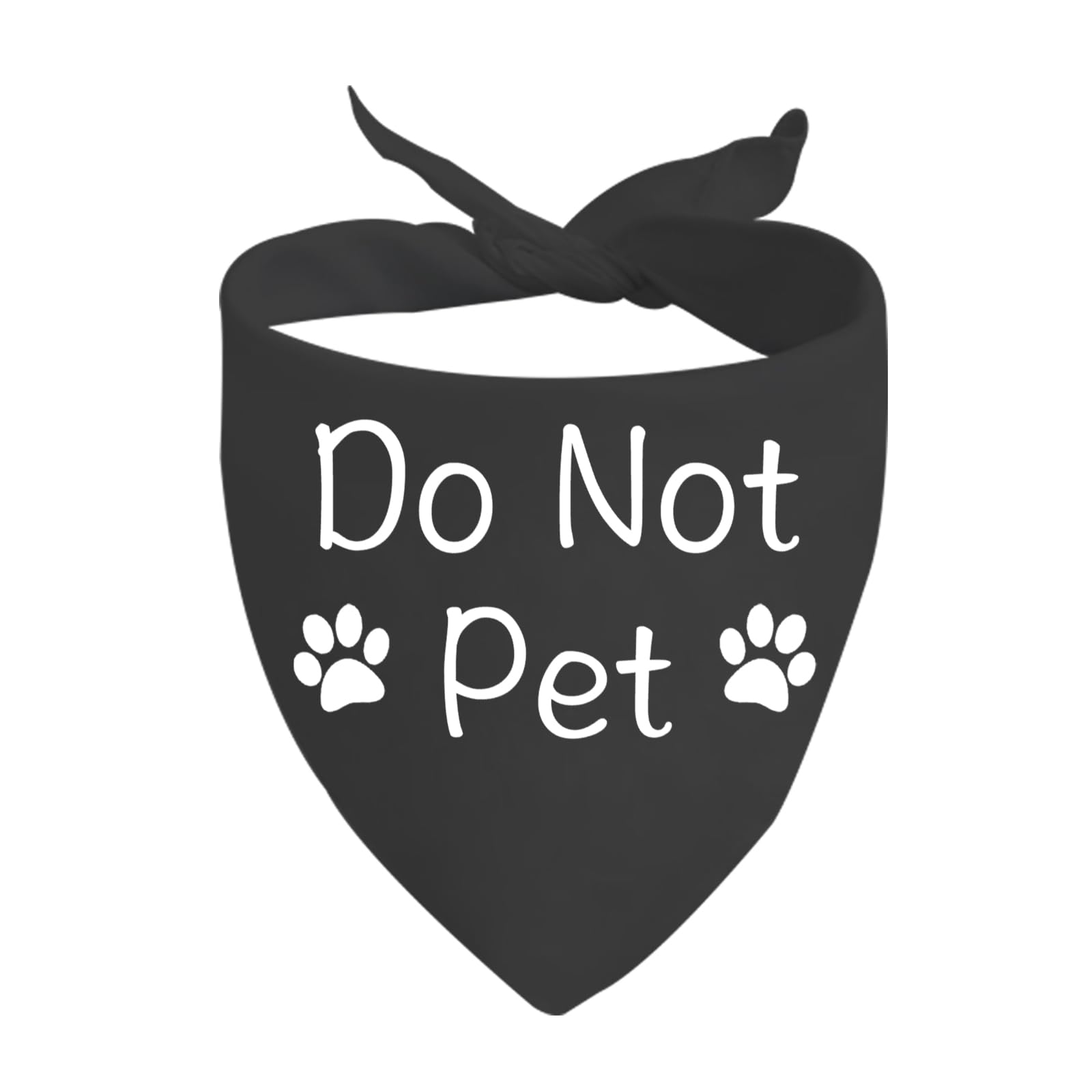 1 Piece Do Not Pet Bandana Reactive Dog Bandana Training Puppy Anxious Dog (Do Not Pet D UK)