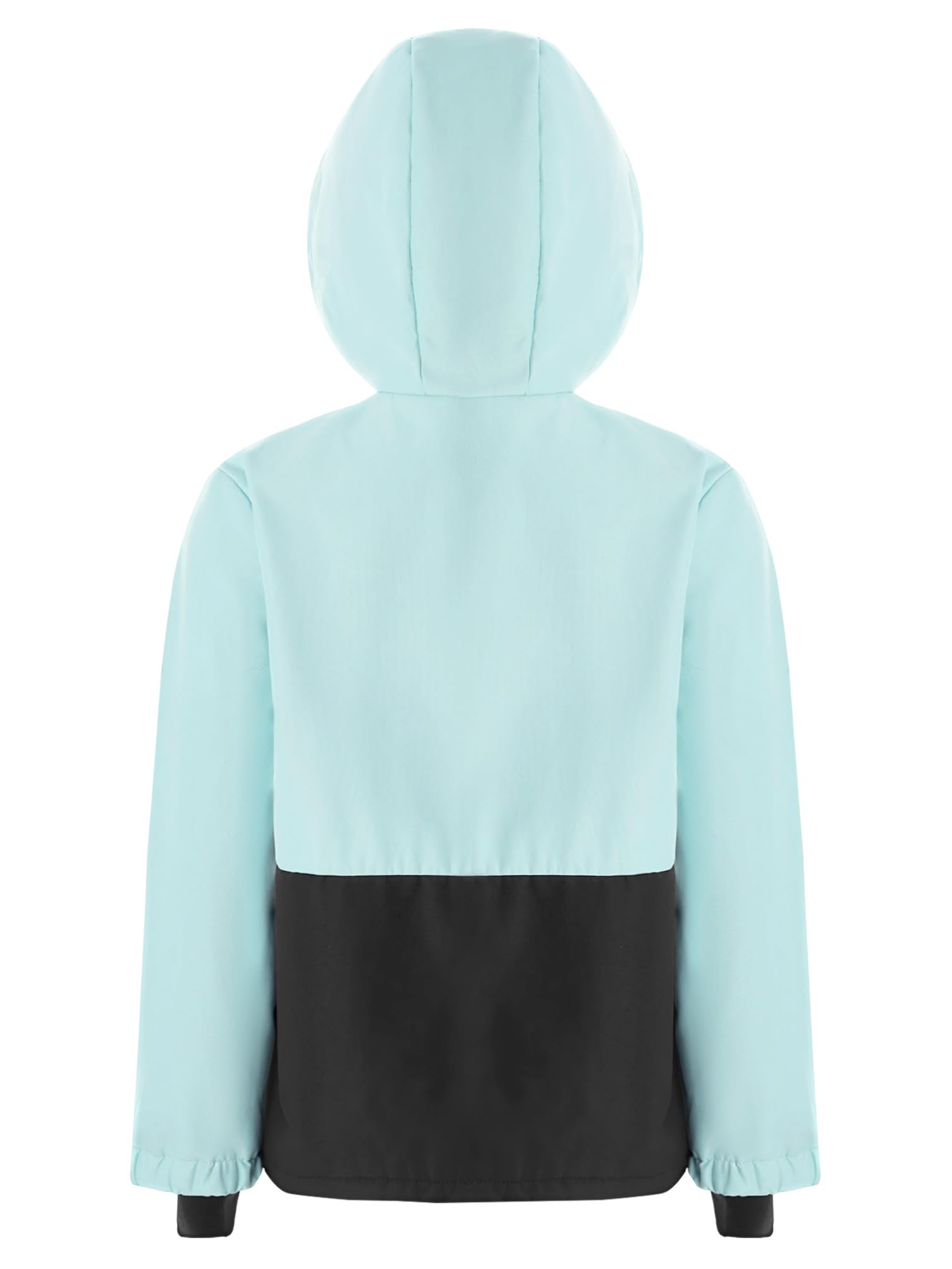 TiaoBug Giacca Antivento Bambina Giacca da Sci Ragazza Giacche Invernale Cappotto Leggero Capispalla da Trekking Impermeabile Giubbotto da Montagna Ski Jacket Coat Outdoor