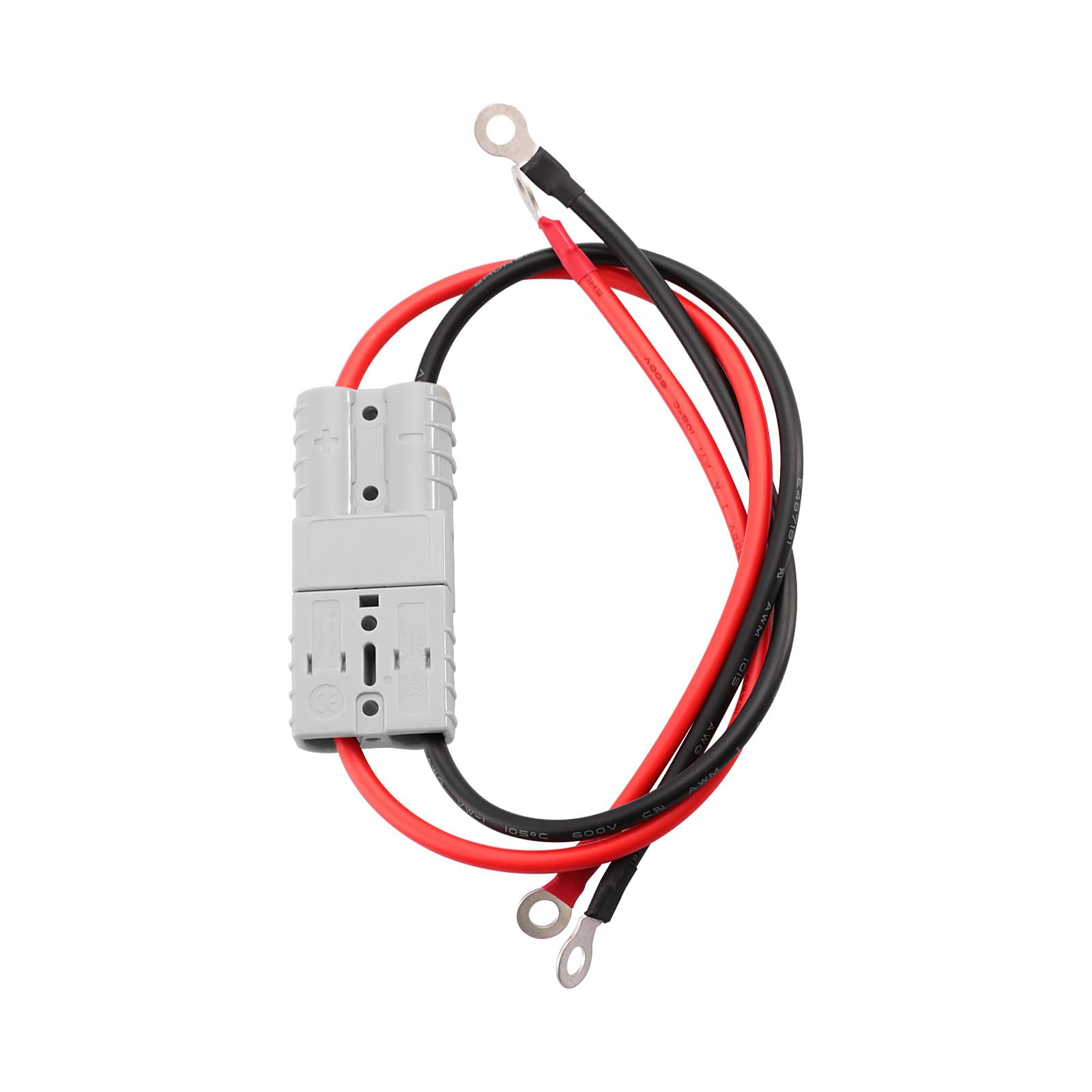 65 Amp 8AWG Battery Quick Connect Cable 1 12FT Quick Disconnect Heavy Duty 12V Charging Plug Kit for