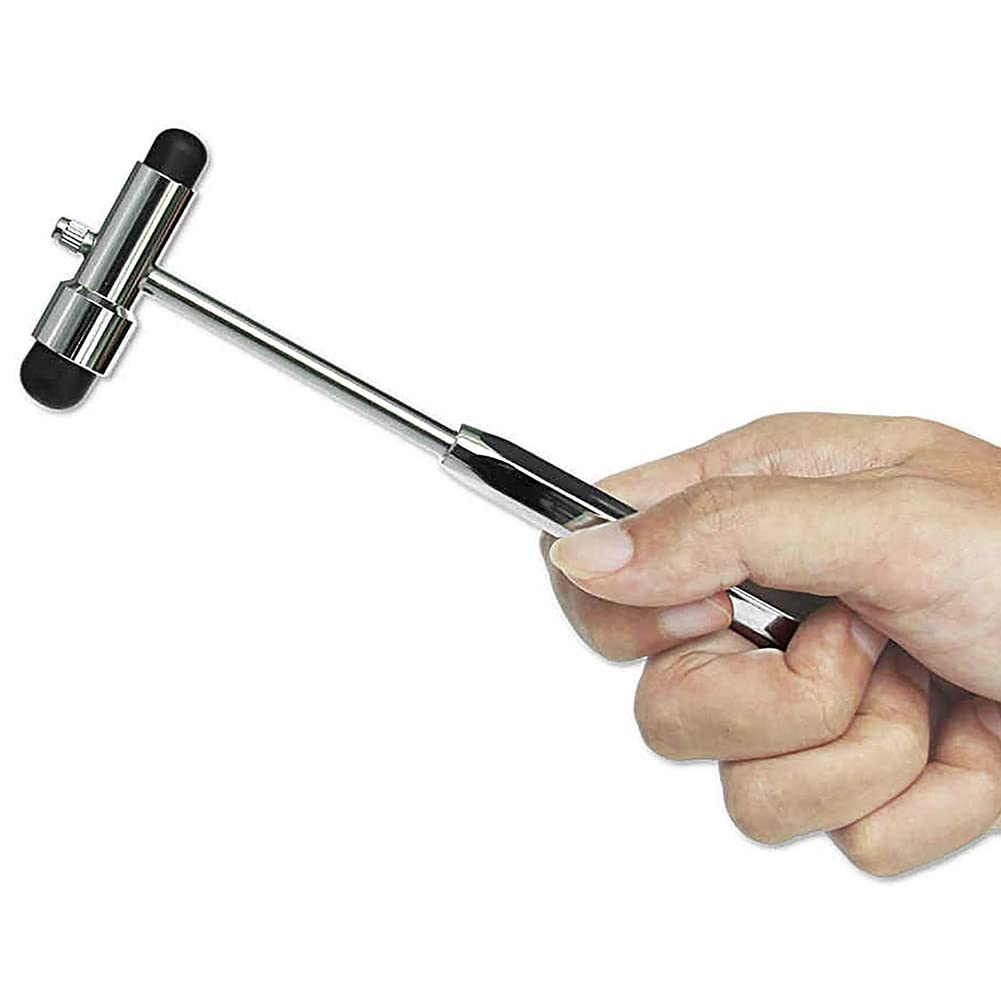 Kit de percussion neurologique - Marteau réflexe - Comprend une molette, un marteau Babinski, un marteau et un kit de diagnostic