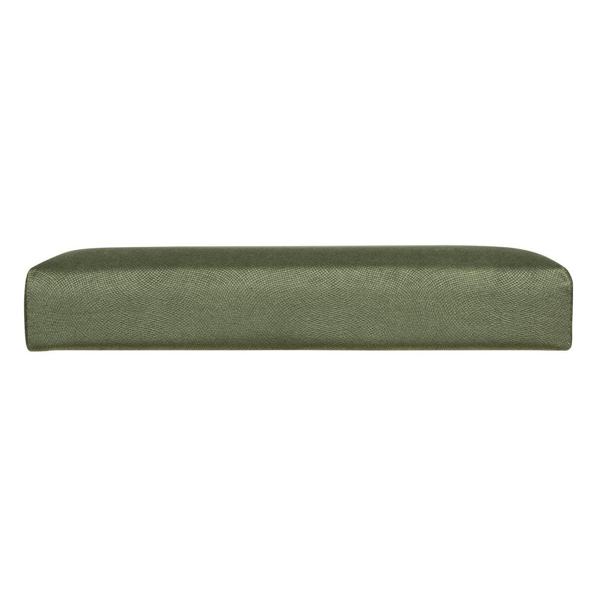 ATMOSPHERA CREATEUR D'INTERIEUR - Pouf Pieghevole in Velluto Lilou 38x38cm Verde Kaki