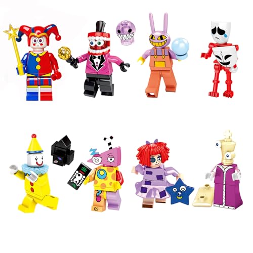 Amazing Circus Figures Circus Merch Pomni Jax Collectible Figures A02
