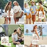 DHQH Retirement Gifts for Women 2026, Retirement Canvas Tote Bag with Handles, Retired Gifts Farewell Gift Ideas for Retirees Coworker Teachers Friends Mom