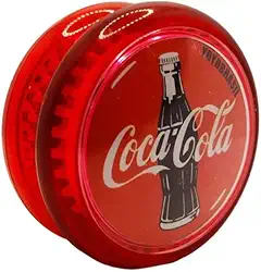 Yoyo Profissional de Rolamento - Resistente Refrigerantes (Vermelho Coca Slim)