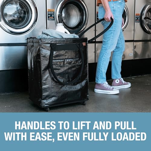 CleverMade Hauler Rolling Tote Bag