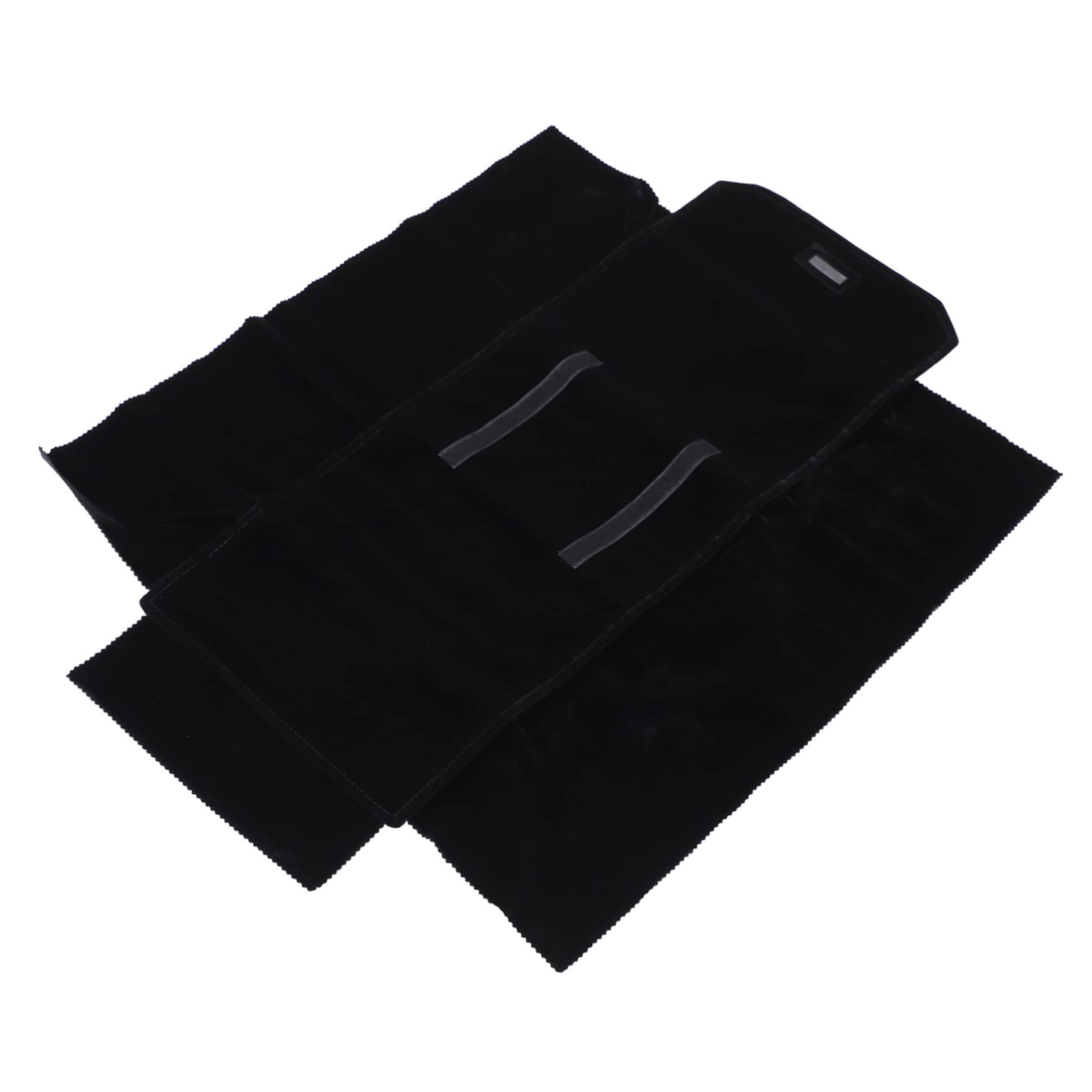 Healeved Jewelry Bag Watch Roll Flannel Storage Bag Multi-purpose Compact for Necklaces Bracelets