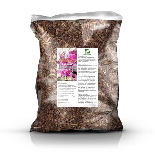 Orchideenerde Premium Erde für Orchideen - 4 Ltr. - Profi Linie Substrat Orchideenerde Premium Erde für Orchideen - 4 Ltr. - Profi Linie Substrat
