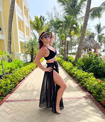 LIENRIDY Women's Swimsuit Cover Up Summer Beach Wrap Skirt Swimwear Bikini Cover-ups2