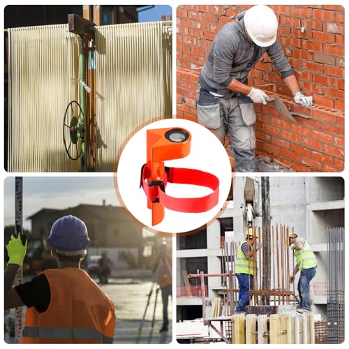 Zentrierstange, Kohle Faser Nivellier Libelle für Rechtwinklige Wasser Waage,Stabwasserwaage in Aluminiumqualität,Tragbar Senkrechte Wasser Waage,90-Nivellierer für runde oder quadratische Turmlineal