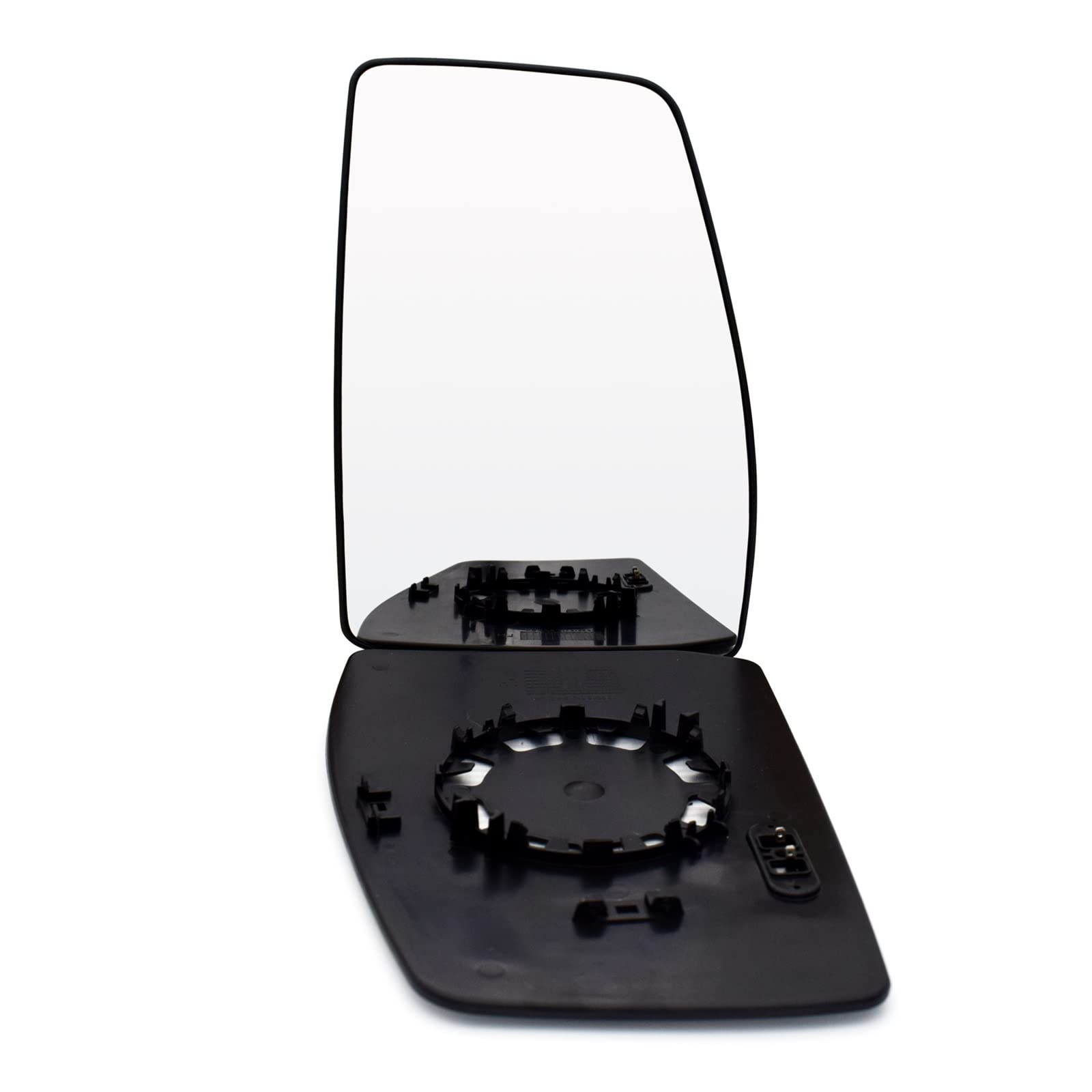 Verre Rétroviseur pour Ford pour Transit pour Personnalisé pour Tourneo 2012-2021 Côté Gauche Côté Droit Extérieur Rétroviseur Verre Plus Grand Chauffage Glace Rétroviseur (Taille : Left and Right)