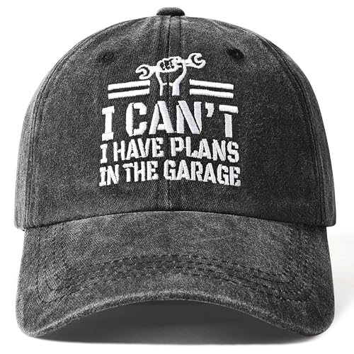 Jeasona Funny Garage Hat Car Gifts for Men Husband Dad