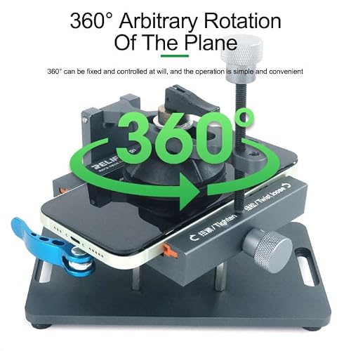 fonefunshop Relife RL-601s Plus 360 Degrees Holder for iPhone Back Glass Removal with Sucker – vue 7