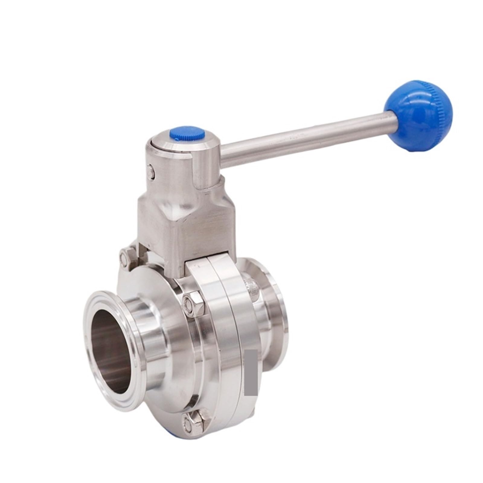 Dpurpiwady One Color 1.5" Tri-Clamp Valve Pull Trigger 304 Stainless Steel 50.5Mm Od Tri Fitting, Beer Hardware