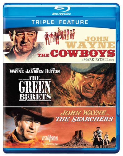 Cowboys, The / Green Berets, The / Searchers, The (BD) (3FE) image 3