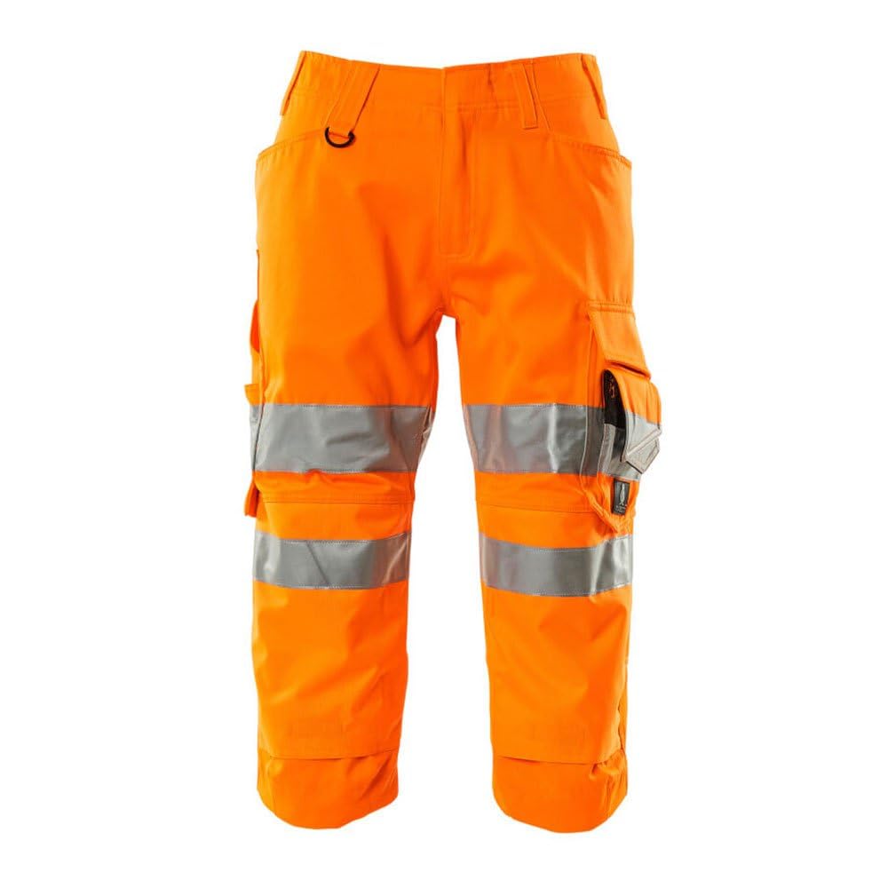 Mascot 17549-860-14-C50 Dreiviertel-Hose Klasse 2, Warn-Orange, C50