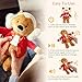 Vosego Amadeus Mozart Plush Bear – Plays 40 Mins of Classical Music, Educational & Soothing Interactive Teddy Bear for Babies & Toddlers, Perfect