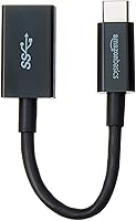 Vista 6 de Yaxa Basics Convertidor de cable adaptador USB-C a USB-A 3.1 Gen1 hembra, 5 Gbps de alta velocidad, certificado USB-IF, para portátiles, tabletas