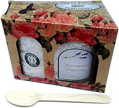 Sais de Banho Perfumado 800 g. – Lavanda Francesa