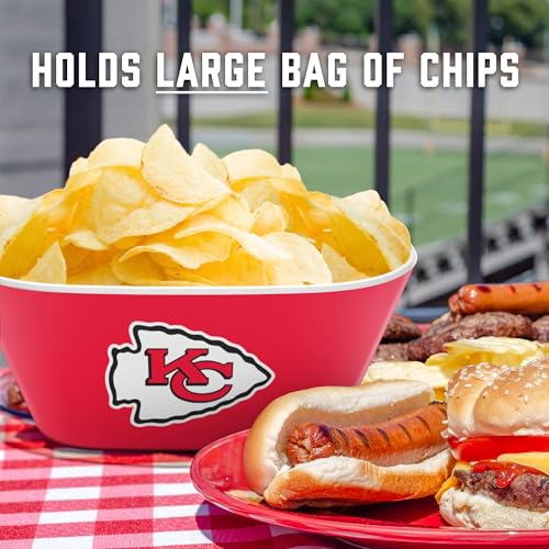 Image of YouTheFan NFL Kansas City Chiefs Large Party Bowl