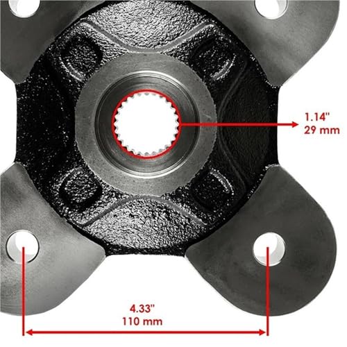 Buje de rueda delantera Polaris RZR para dominar rutas de montaña 3