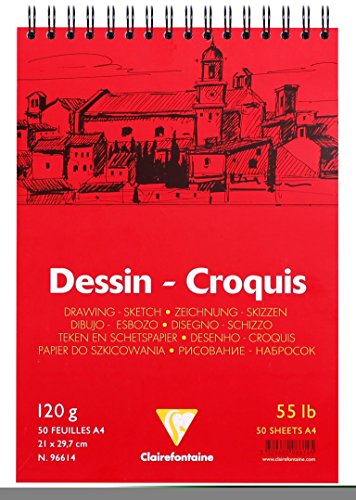 Clairefontaine 96614C - Blocco a spirale di carta