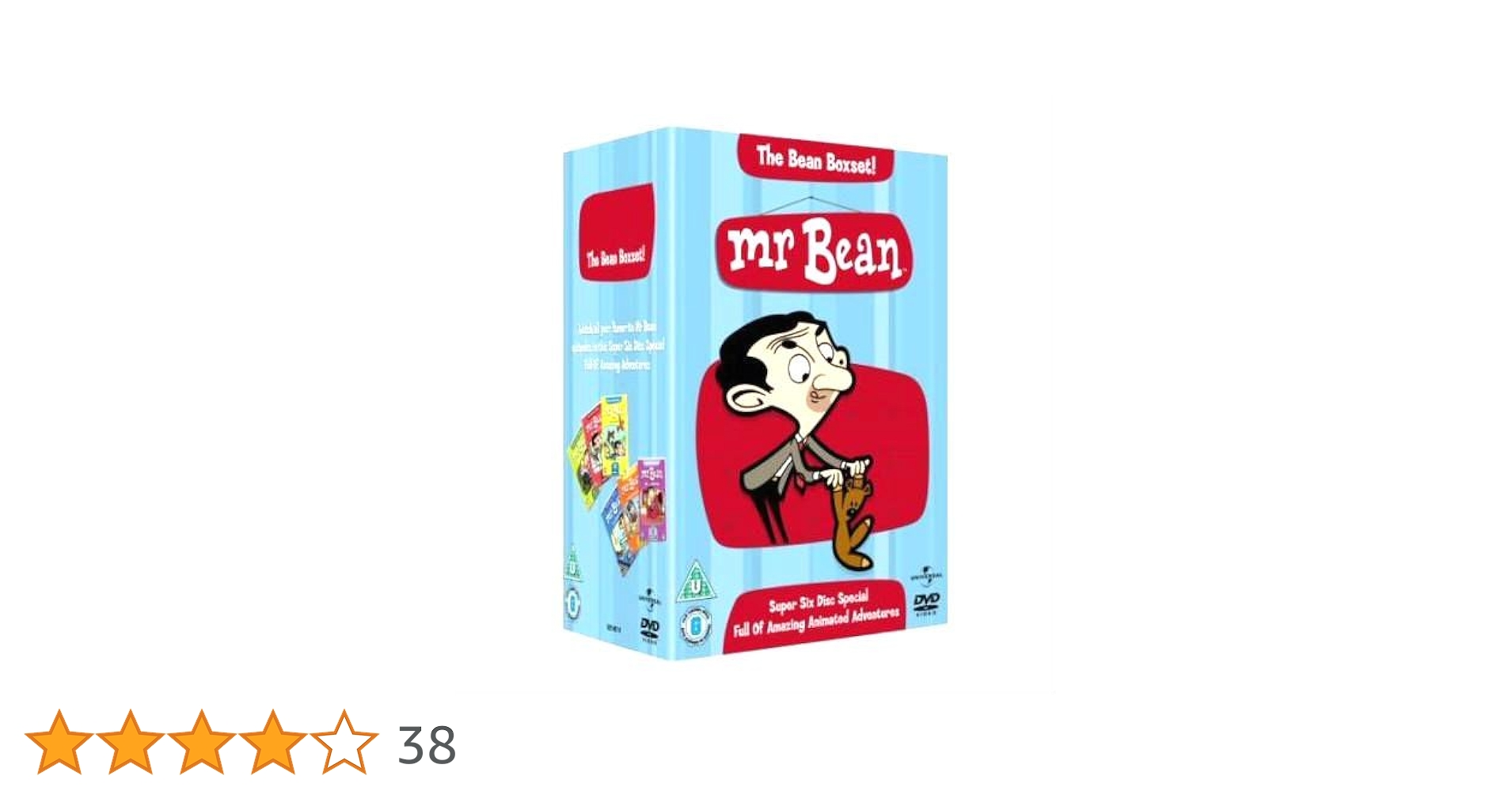 mr Bean: The Animated Series DVD 4枚セット Mr Bean Complete Animated Series DVD Collection [6 Discs