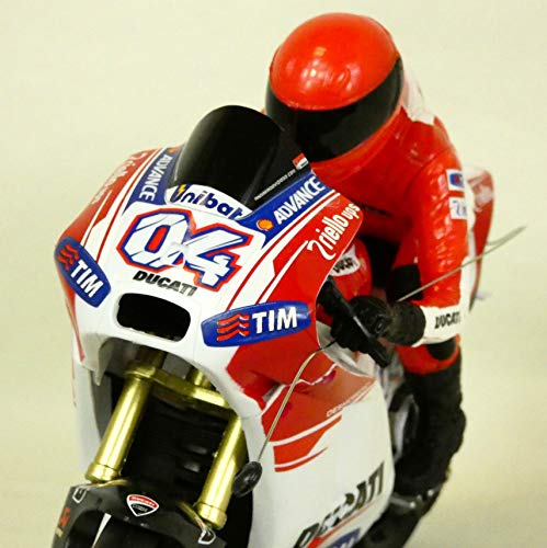 NewRay 88815 - Ferngesteuertes Modellmotorrad Ducati Desmosedici - C.Stoner Nr.4 1:9