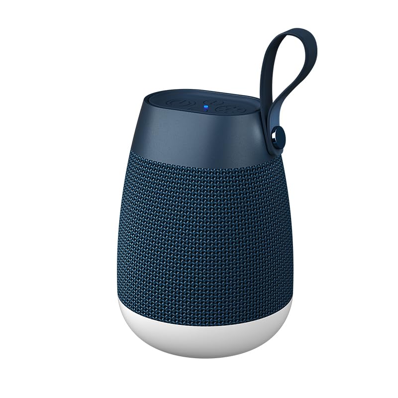 thl Portable Bluetooth Speaker with 360 Music Rhythm Lights Bluetooth 5 3 IPX5 Waterproof 6H Playtime TF Card