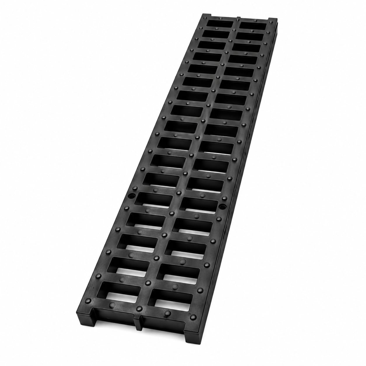HDPE Drain Channel Grating 500-0.5Mtr x 125mm Width 20 mm Thickness Heavy Duty Grating for Car Parking, Basement, Garden, Driveway | 3-4 Ton Residential Car Load (20 x 5 inches)-image-22