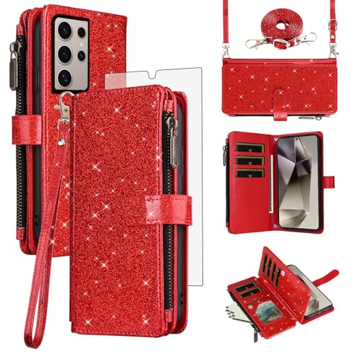 Coque S24 Ultra SFC30 US Case Rouge Asuwish avec grip