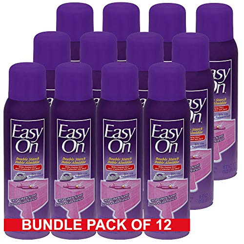 Easy-On Double Starch Fabric Care Spray, Crisp Linen 20 oz Can