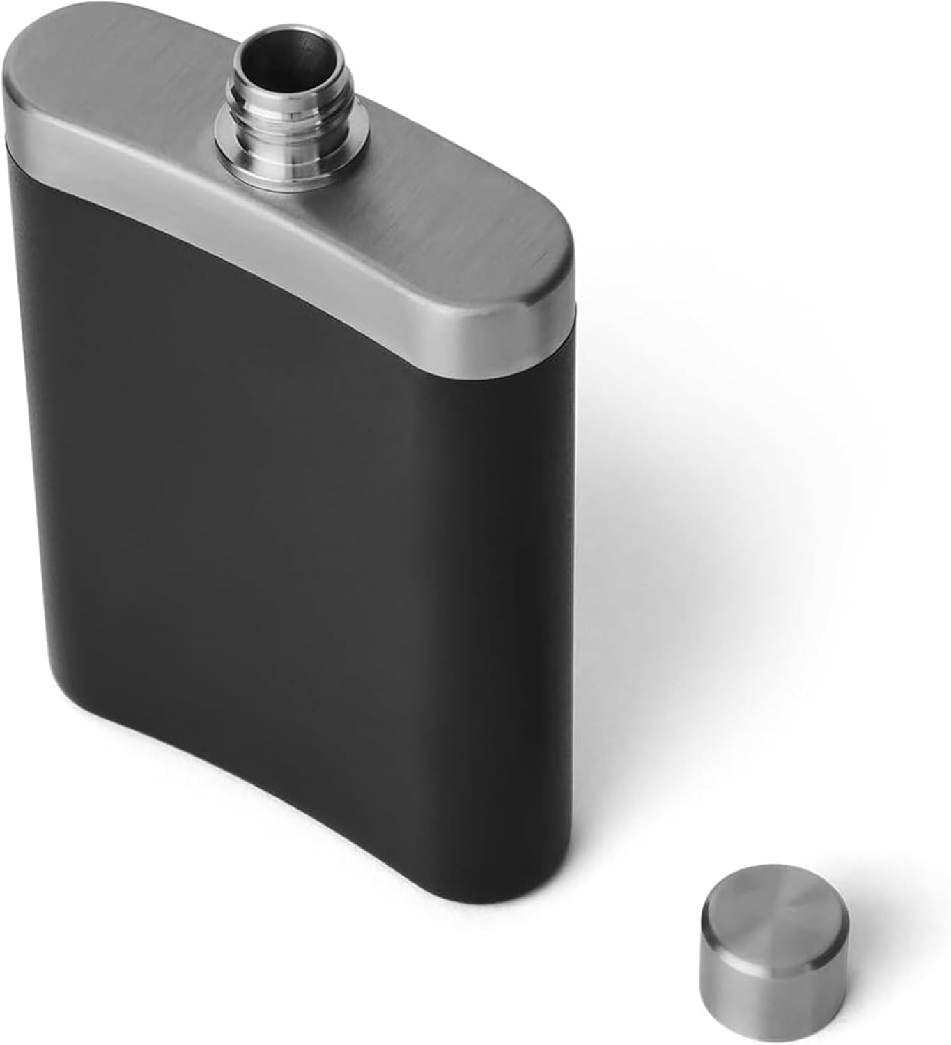 Yeti Flask Modern Glass Hip Flask 8 oz Flask and Funnel