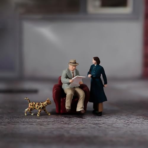 Figura de miniatura a escala 143, pintada a mano, figuras de diorama de resina, figura de acción para automóviles, vehículos, paisajes, accesorios disponible en Yaxa Costa Rica