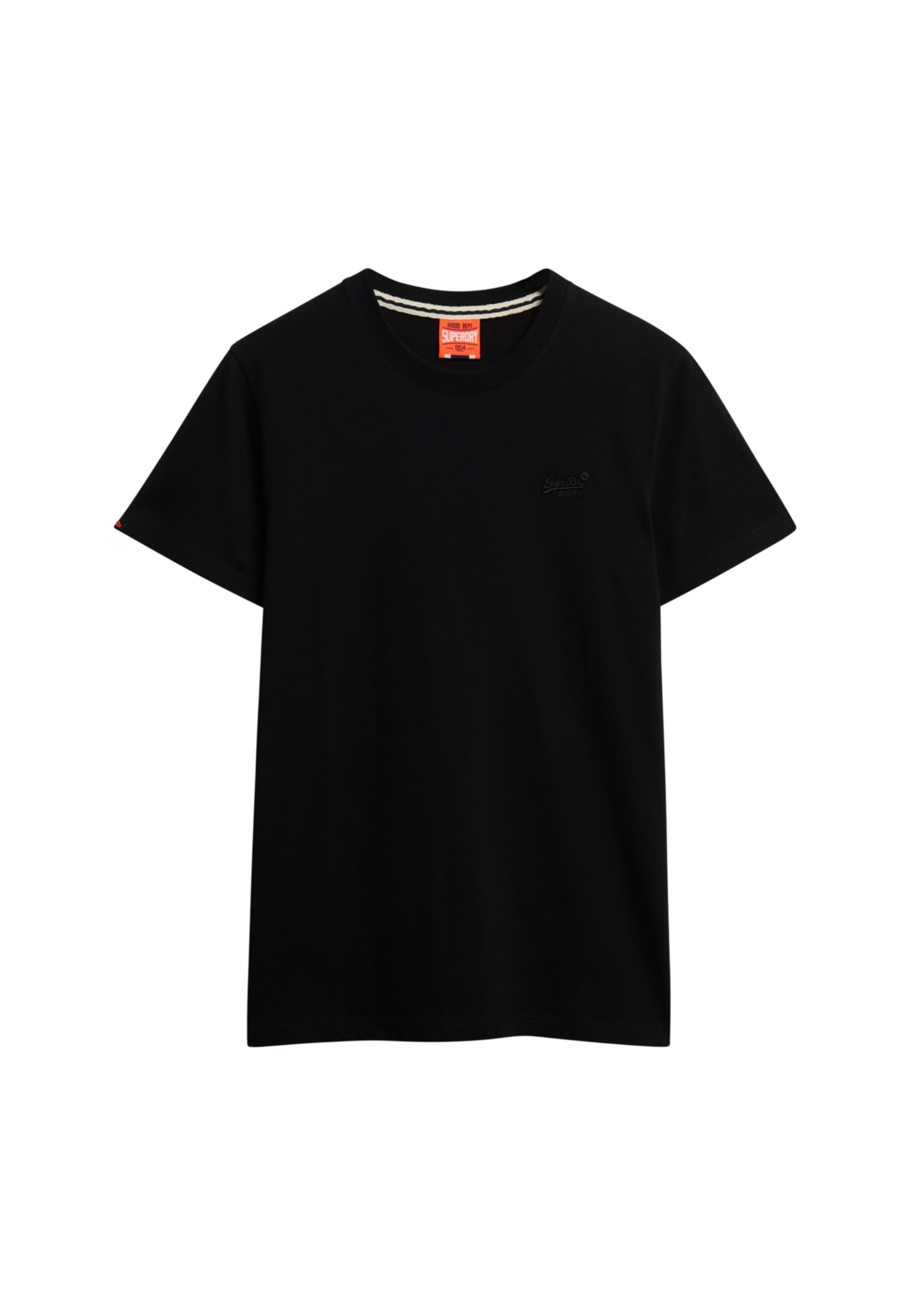 Superdry Men's Noir Organic Cotton T-Shirt Essential Logo