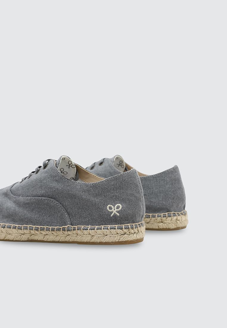 SILBON Alpargata Cubierta Sport Gris