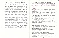 The Mass on the Day of Burial. The Leaflet Missal; the text of the funeral mass arranged in continuous sequence to enable the faithful to take part, consciously and completely, in the offering of the B000OL9I7Q Book Cover
