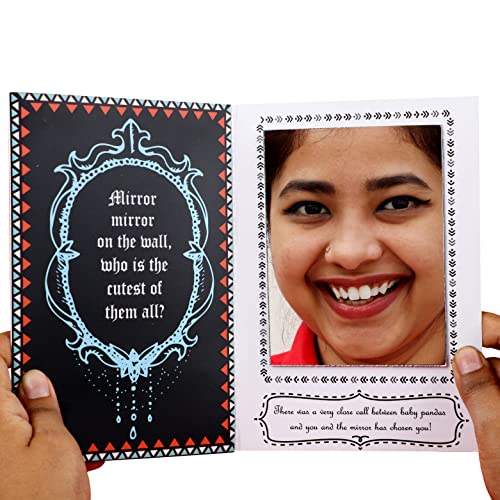 Image of Oye Happy - Enchanted Mirror - Best Greeting Card with Mirror for Siblings /Friend /Girlfriend /Boyfriend /Fiance to Gift on Birthday