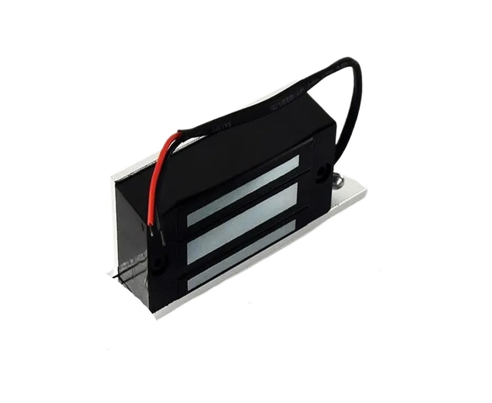 Powsi One Color 100Lbs Embedded Magnetic Lock Electromagnetic Lock Remote Control + 12V Power Supply