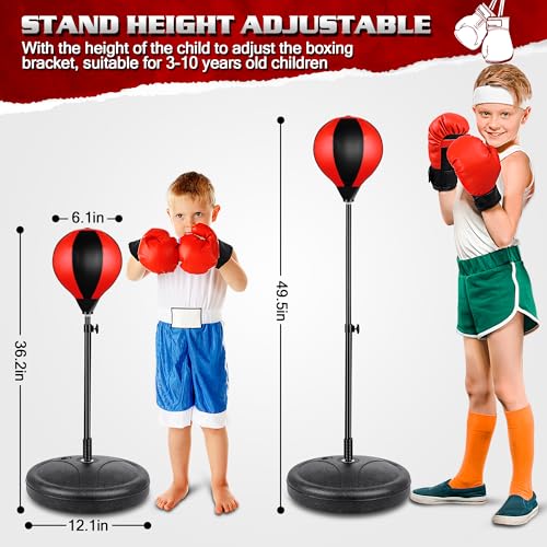 Natggz 1102 Height Adjustable Punching Bag Set thumb #2