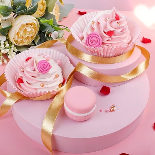 Image of Flower Sprinkles for Cake Decorating, 11.3oz Red Pink Heart Pearl Sprinkles | Edible Sprinkles for Valentines Mothers Day Baking Cupcakes Cookies