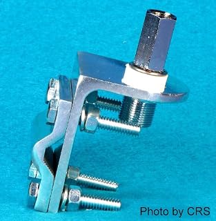WORKMAN RV1 CB RADIO ANTENNA SINGLE GROOVE MIRROR MOUNT W/ SO239 STUD