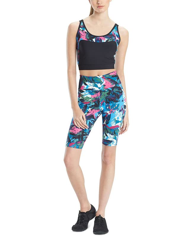 Josie Natori Women's Active Solstice Cropped Sports Tank