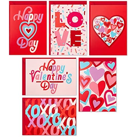 Hallmark XO Hearts Card Assortment Cover