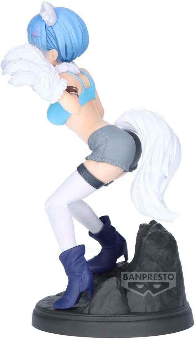 Banpresto - Re:Zero-Starting Life in Another World - Rem (Another Color ver.) -Monster Motions- Espresto Figure
