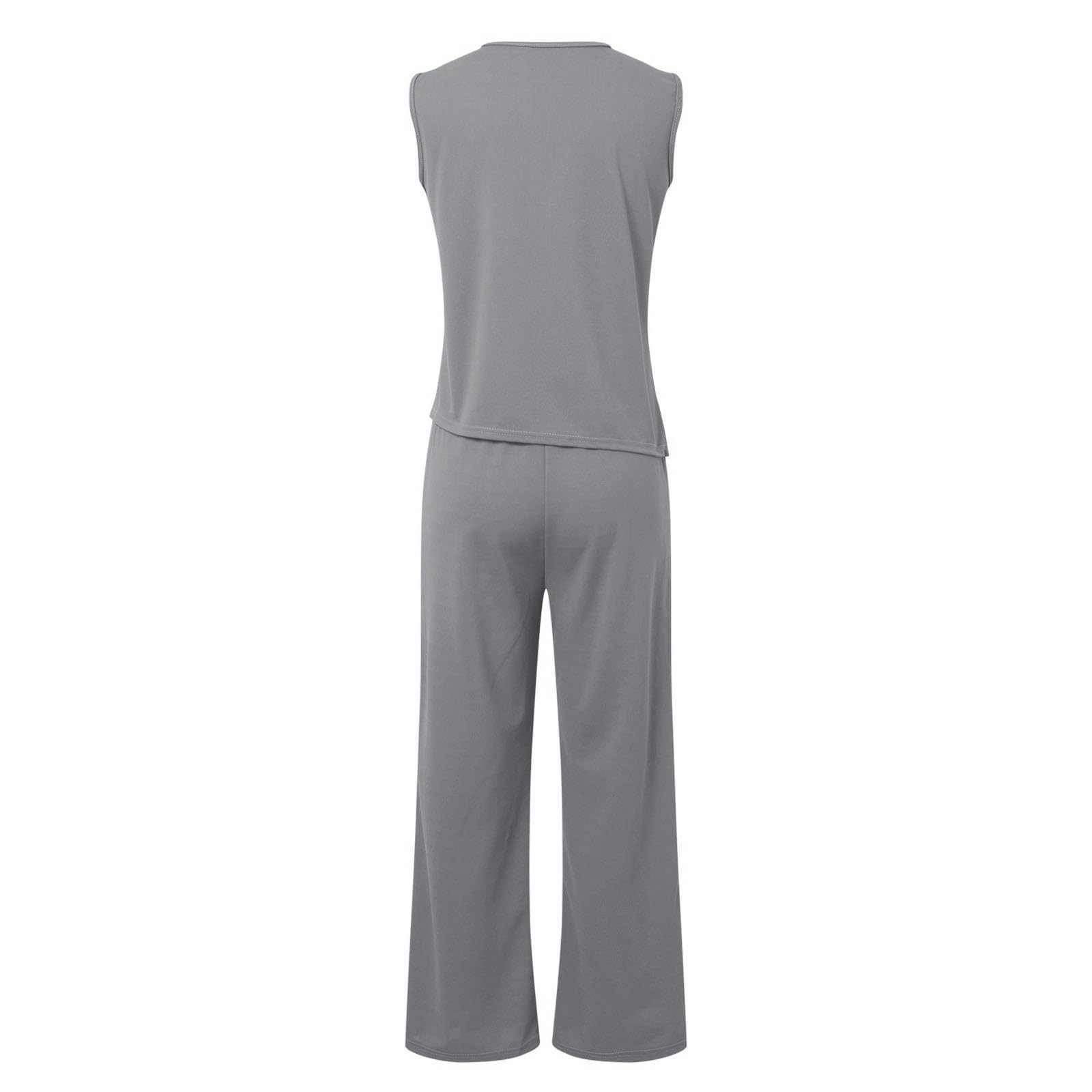Traje de pantalón elástico deportivo elegante para mujer, conjunto de 3