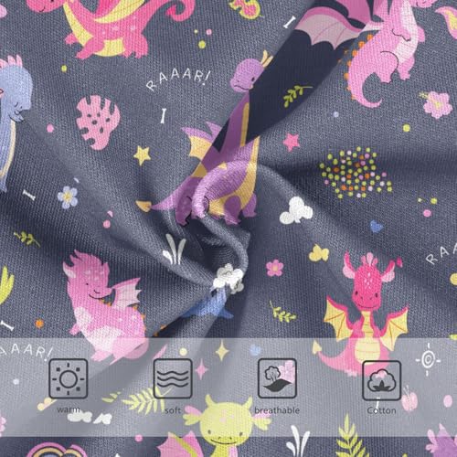 Little Girls' Soft Cotton Underwear Kids Breathable Comfort Panties Briefs Toddler Undies3