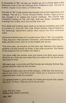 Sullivan Bay Cookbook